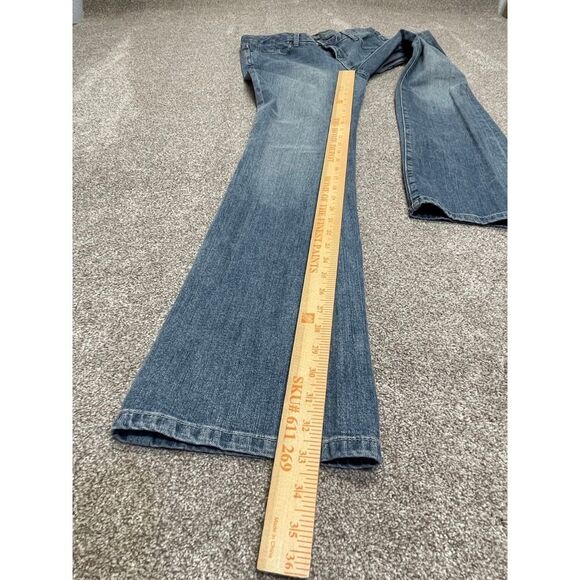 Converse one star womens bootcut jeans sz 6 mid rise blue jeans retro Y2K - Picture 5 of 12